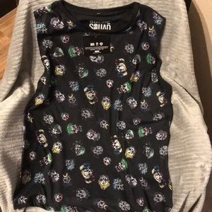 NWT!! Suicide Squad sleeveless tee